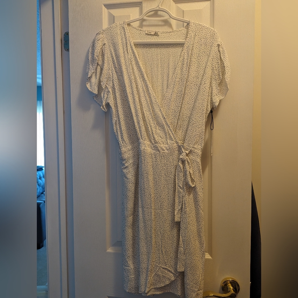 Cute Dex Size Medium wrap dress!